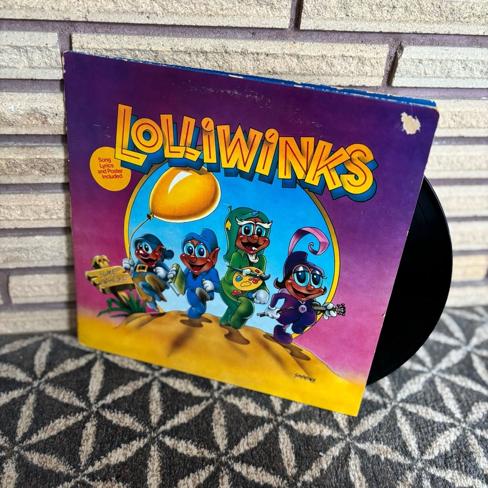 80's K-Tel "Lolliwinks" Album - 80's Kids Record - 80's Kids TV Show Vinyl
